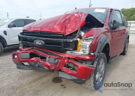 2018 Ford F-150 Xlt from USA, damaged, VIN 1FTEW1E52JKF96409